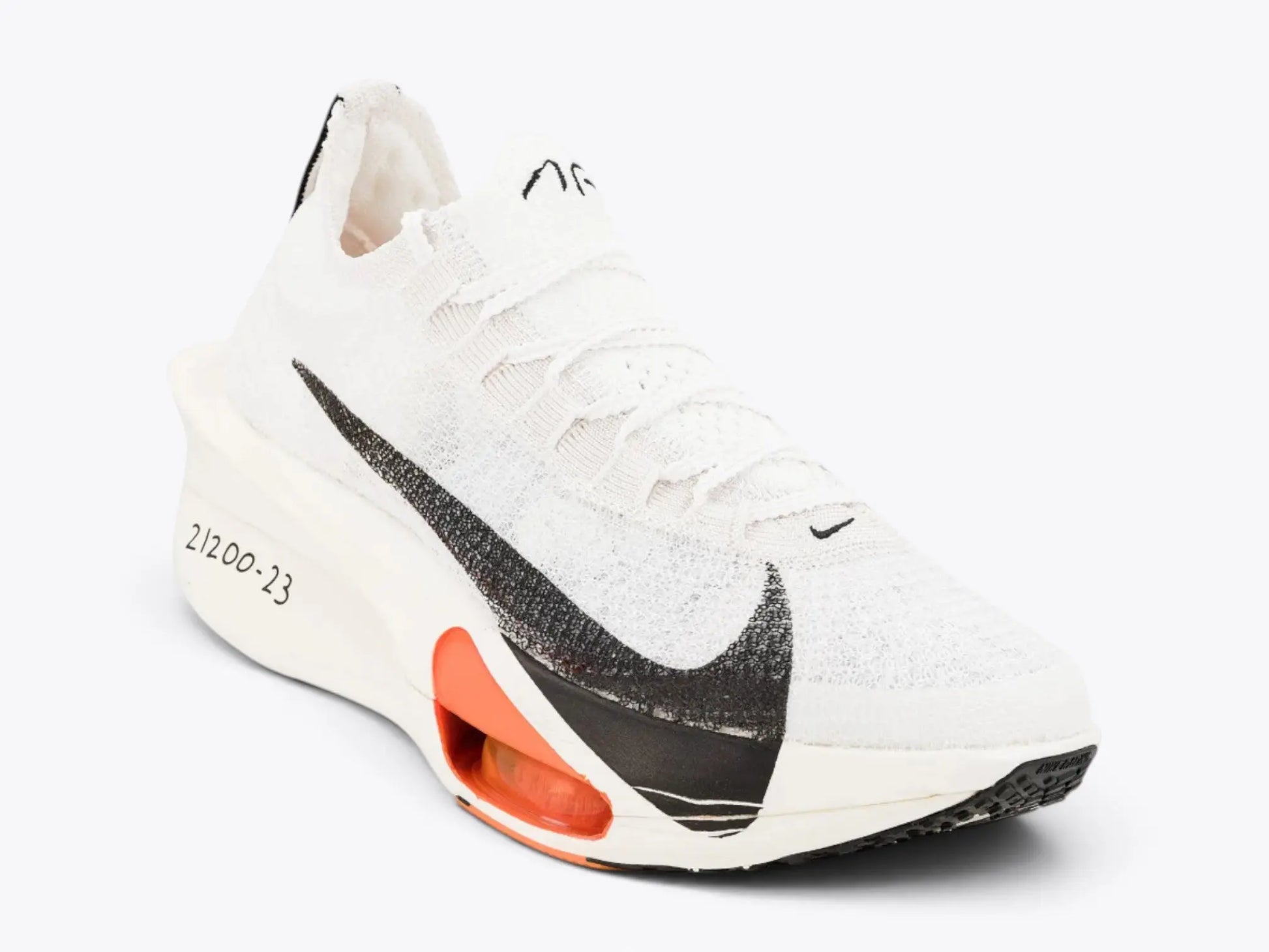 Nike Alphafly 3 Prototype White Orange Nike