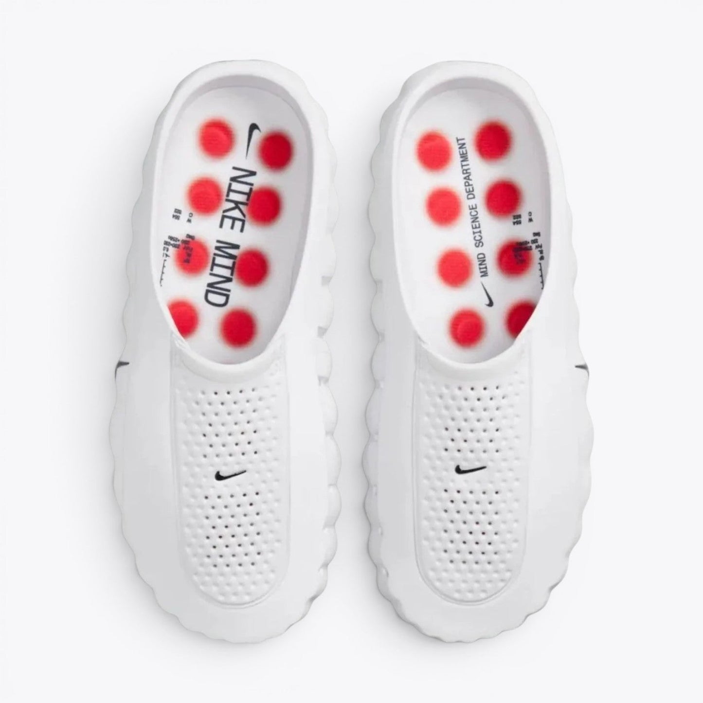Nike Mind 001 White Speed Red Nike