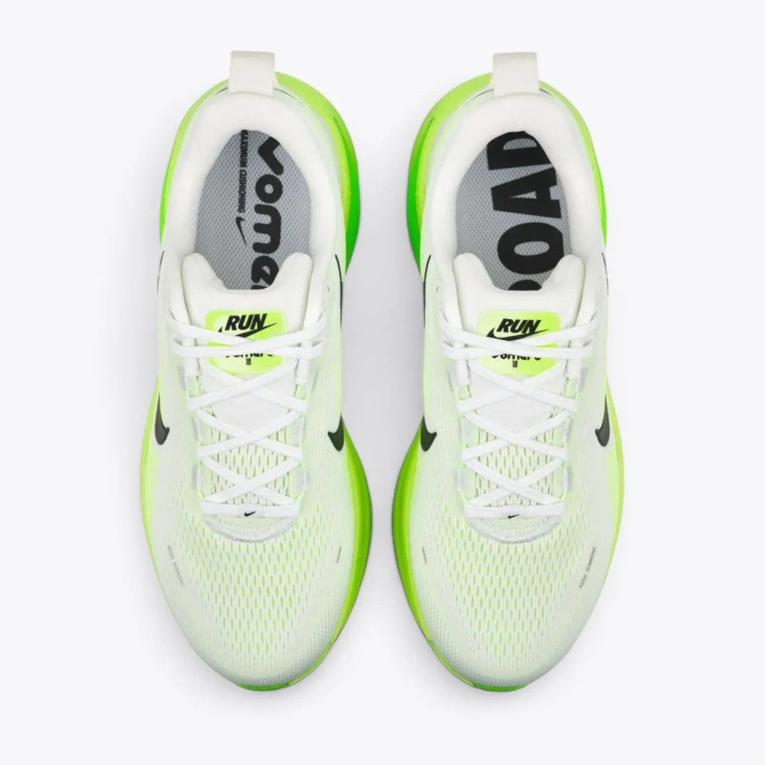 Nike Vomero 18 White Electric Green Volt Nike