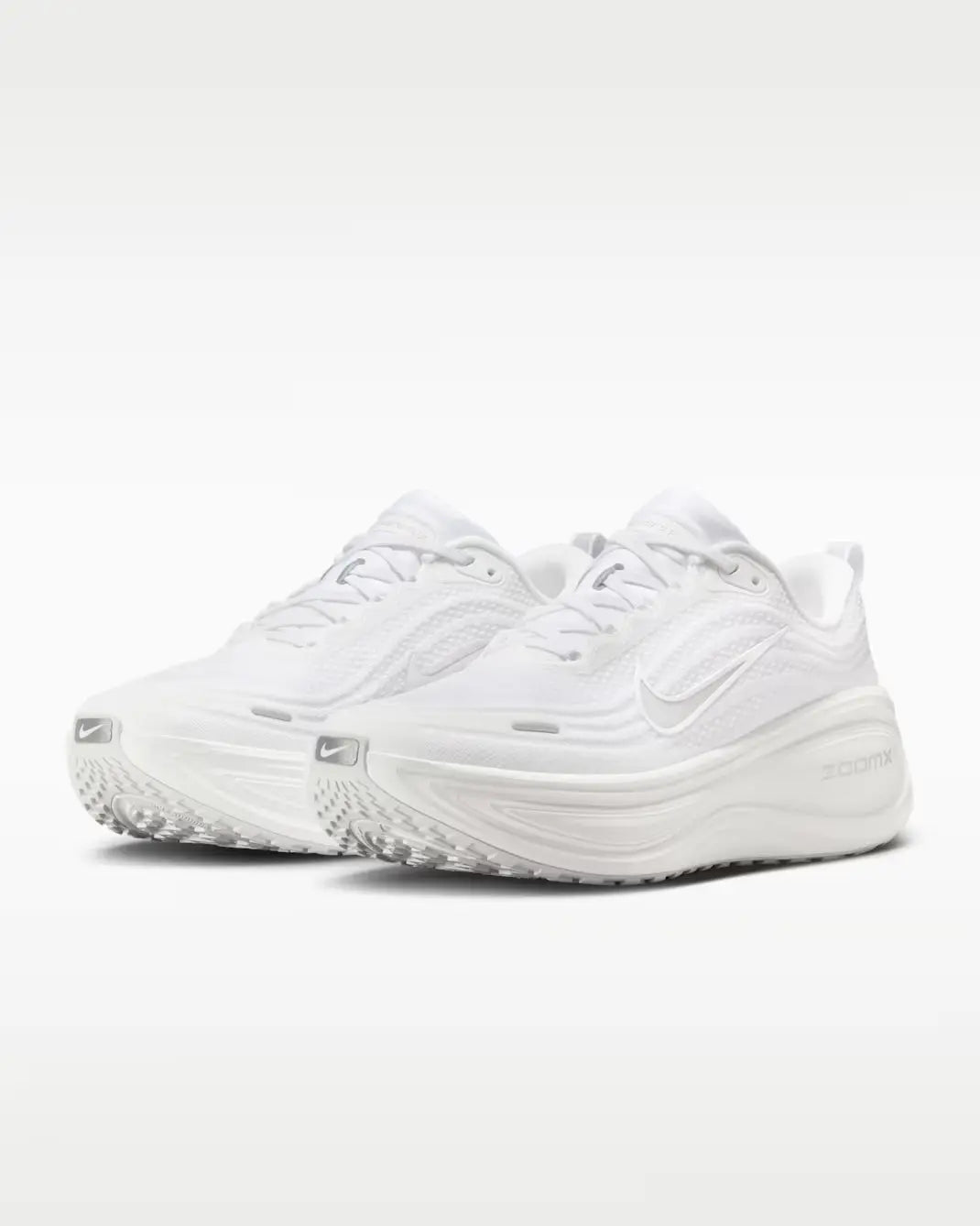 Nike Vomero Plus White Metallic Silver Light Smokey Grey Nike