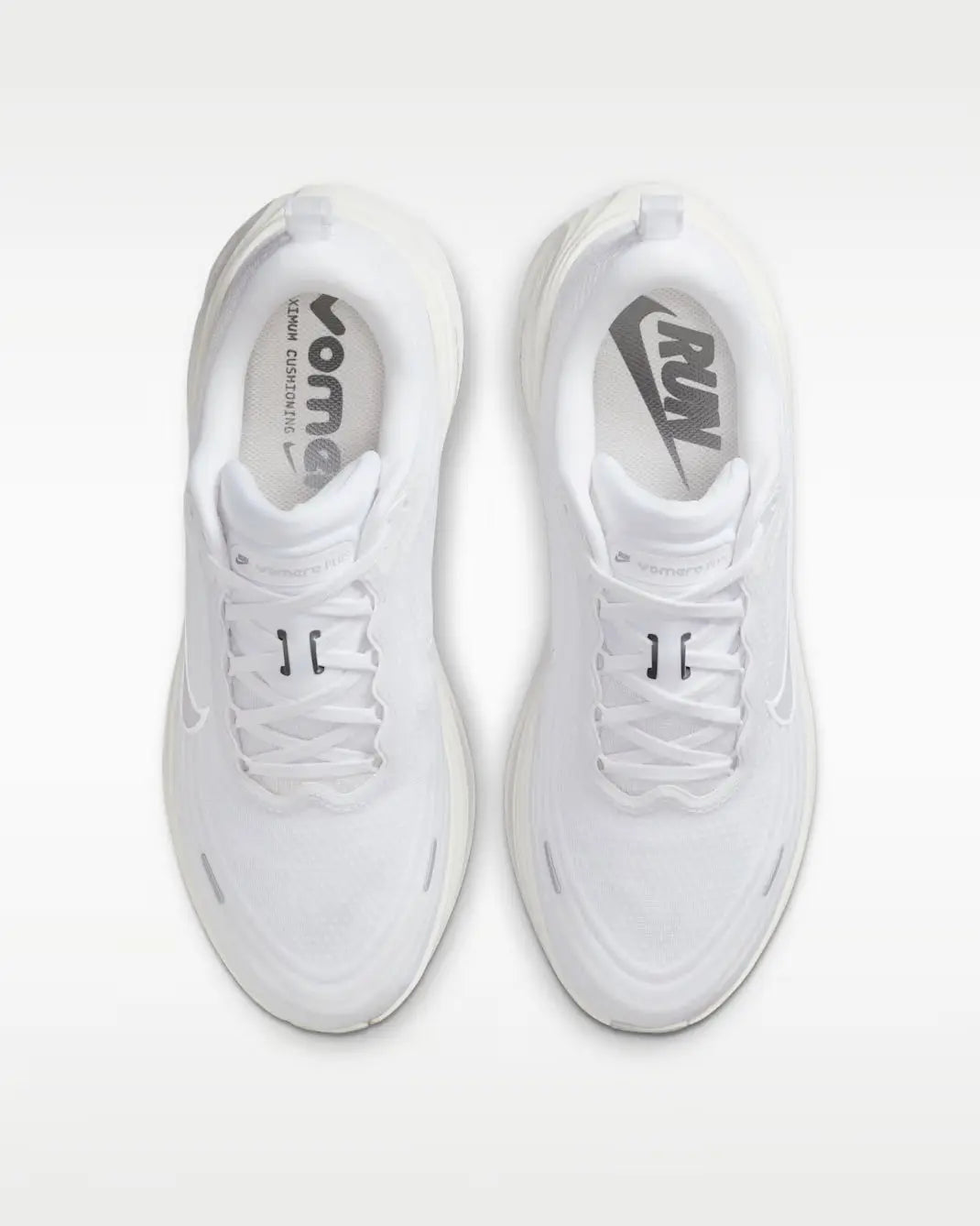Nike Vomero Plus White Metallic Silver Light Smokey Grey Nike