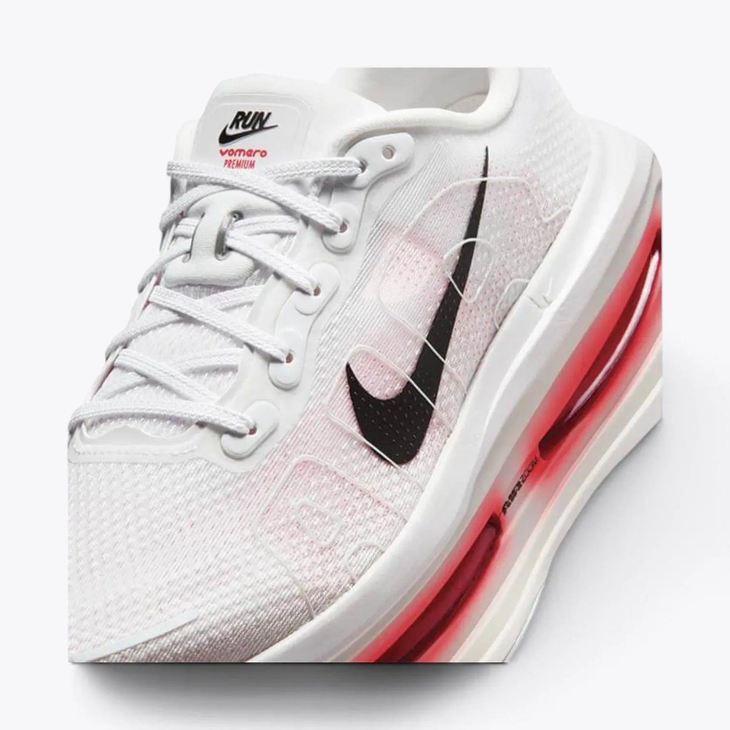 Nike Vomero Premium White Bright Crimson Nike