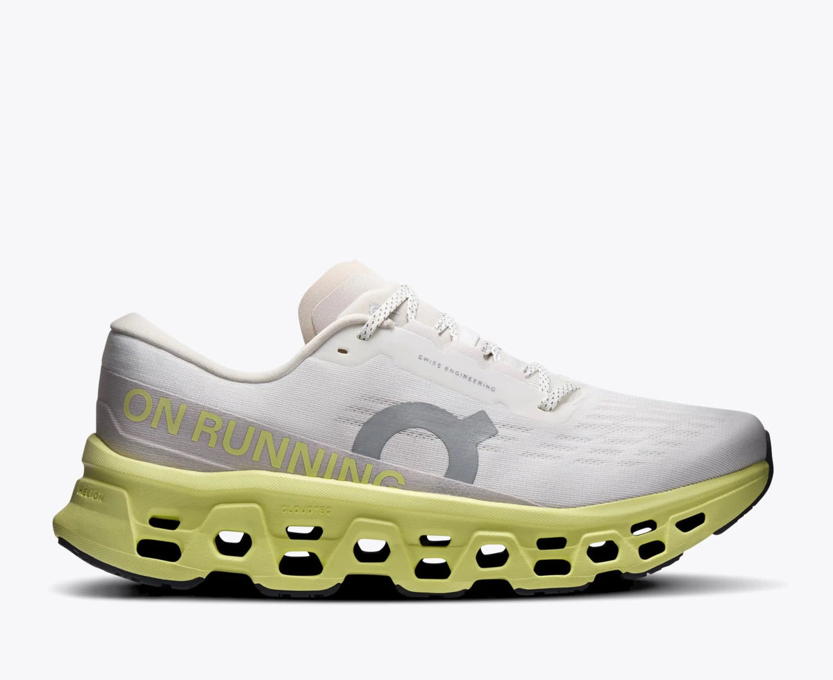 On Cloudmonster 3 Ivory Limelight On