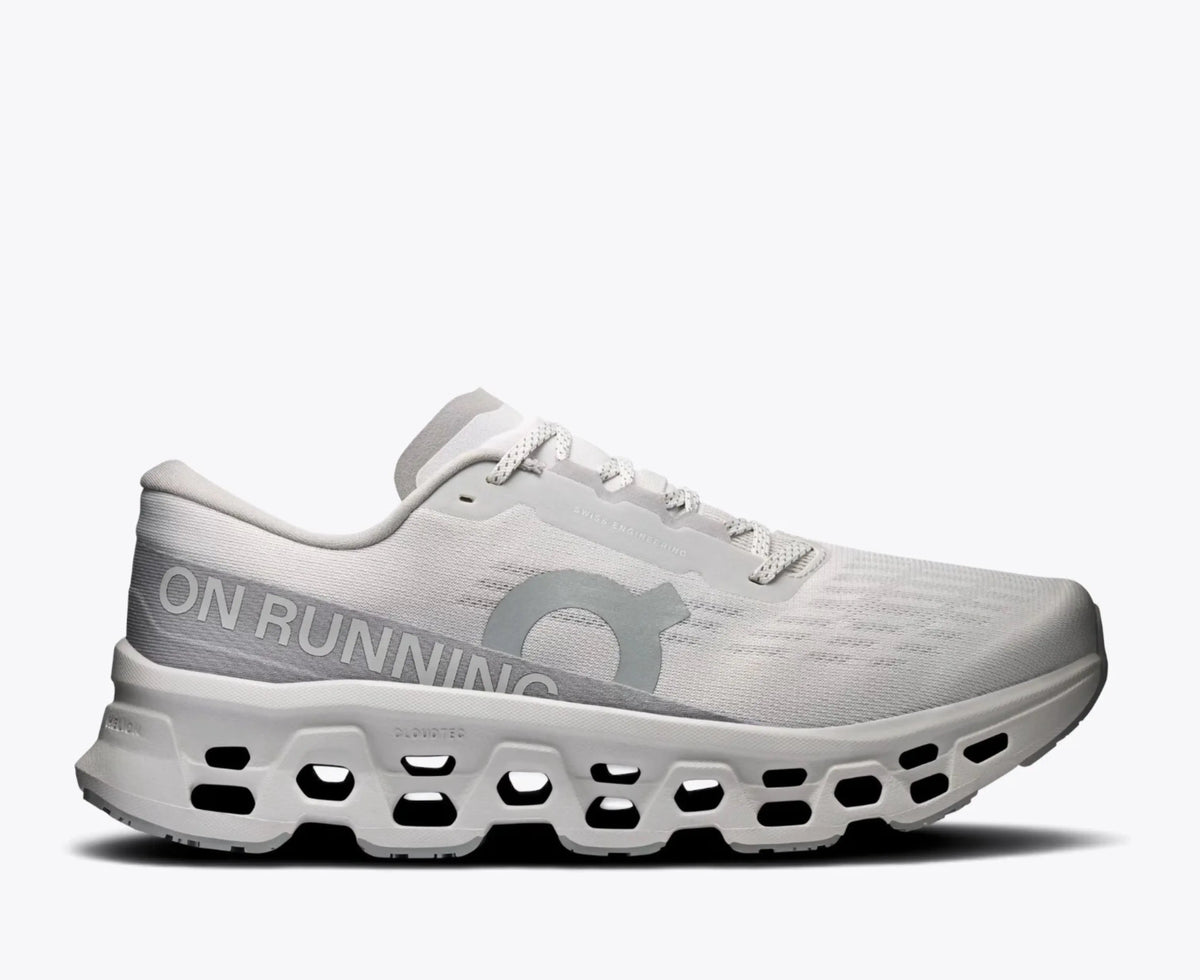 On Cloudmonster 3 White On