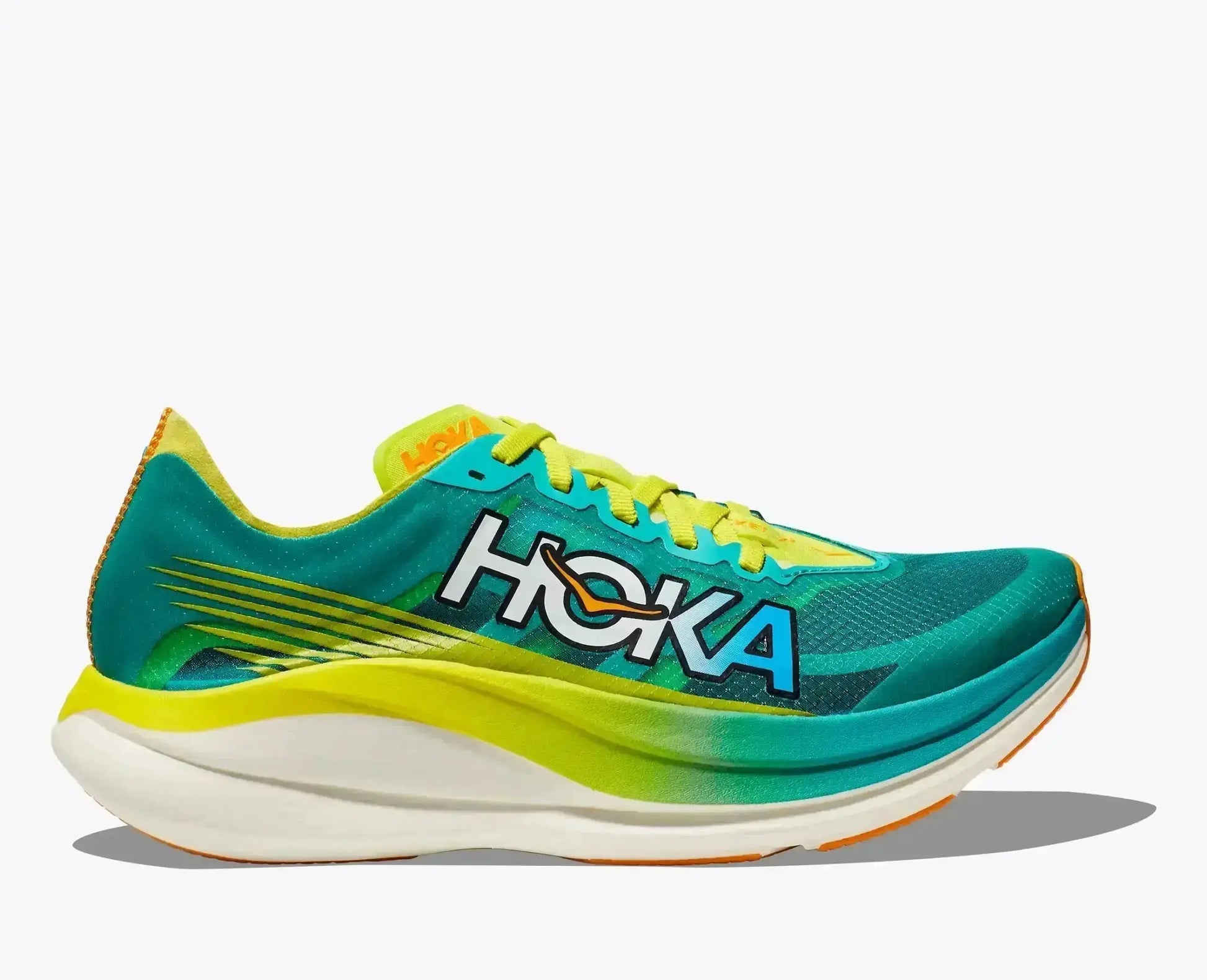 Rocket X 2 - Vert et Jaune Hoka