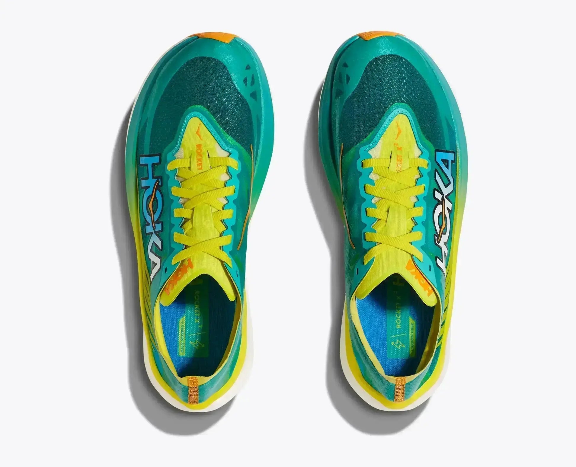 Rocket X 2 - Vert et Jaune Hoka
