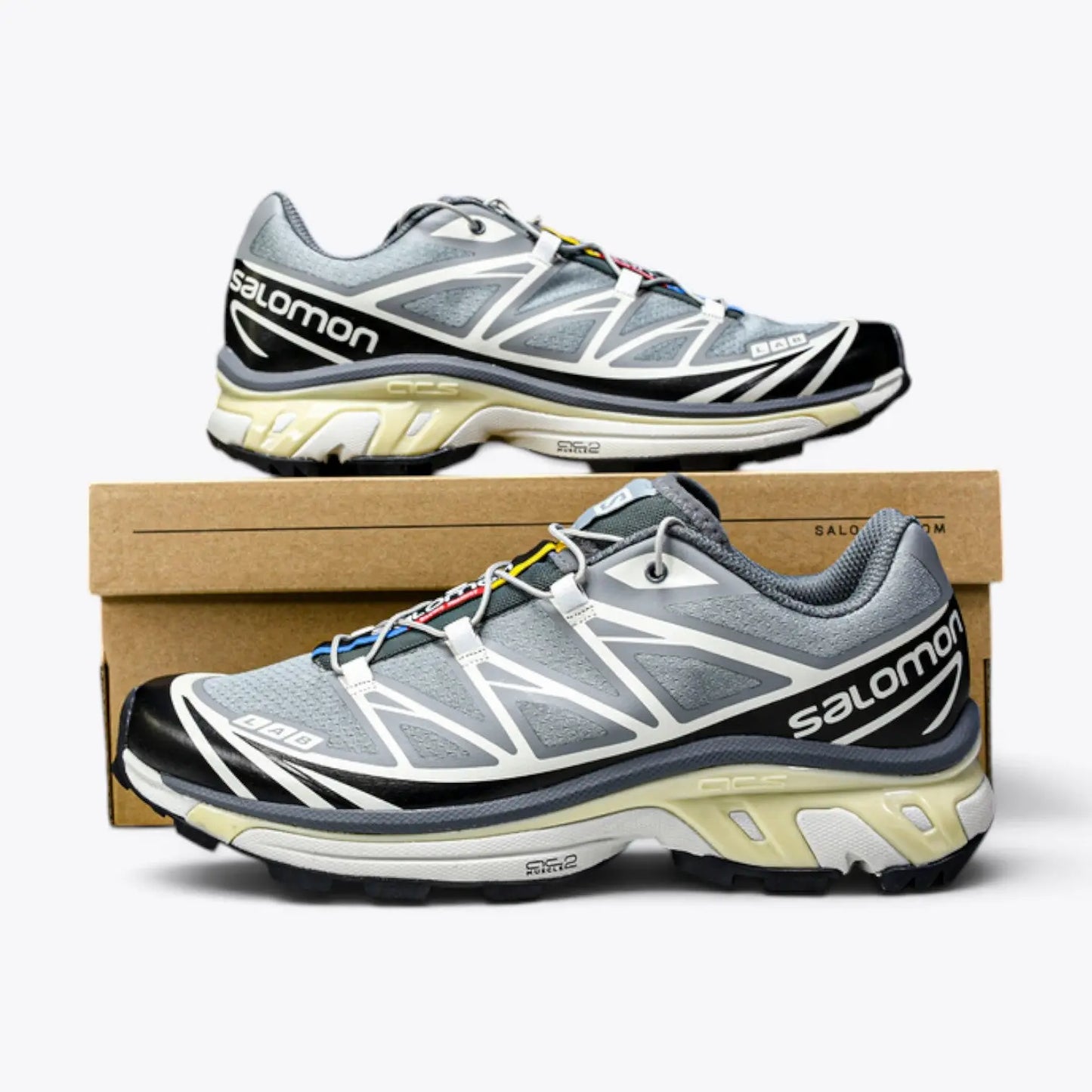 Salomon XT-6 RECUT Monument/Phantom/Vanilla Ice Salomon