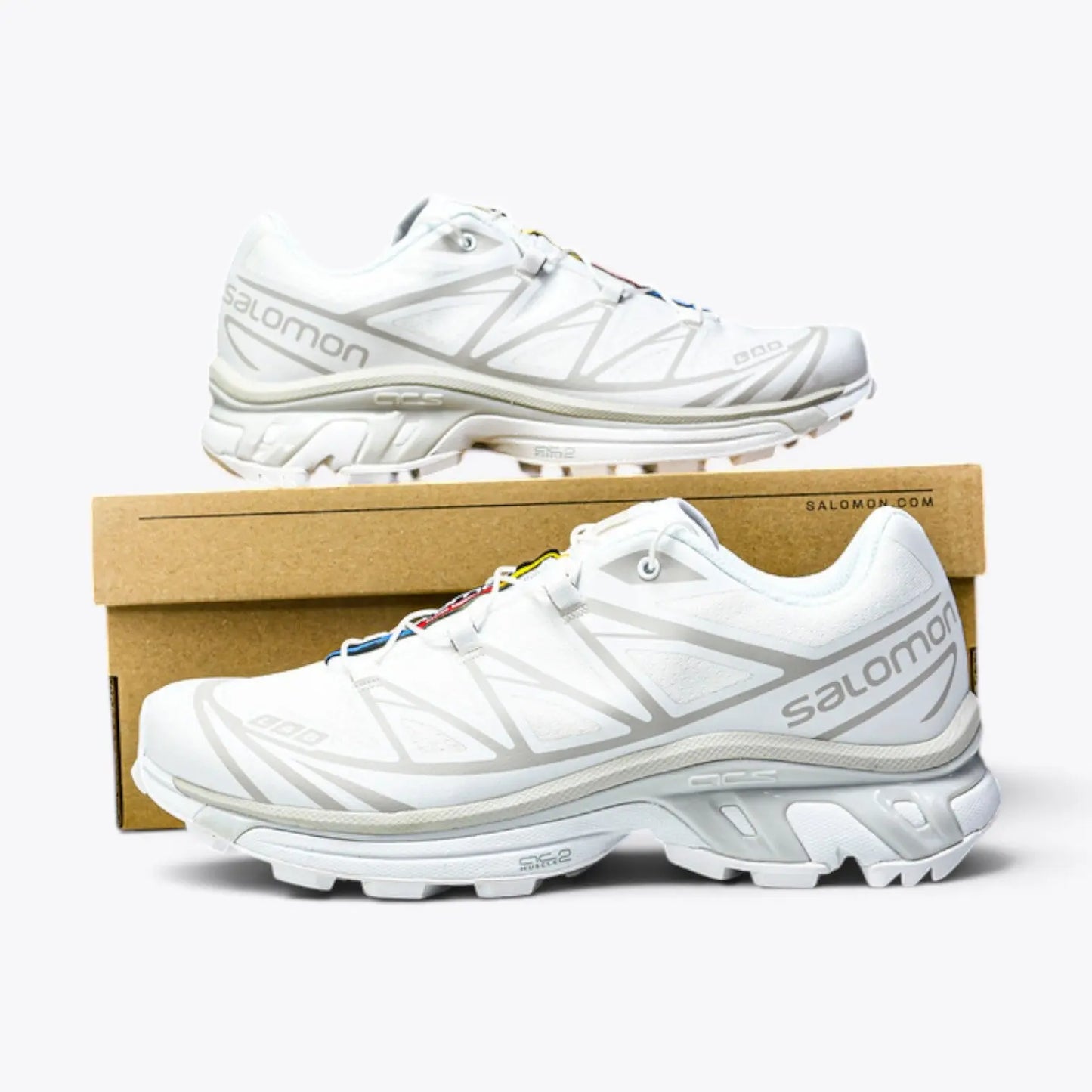 Salomon XT-6 White/Lunar Rock Salomon