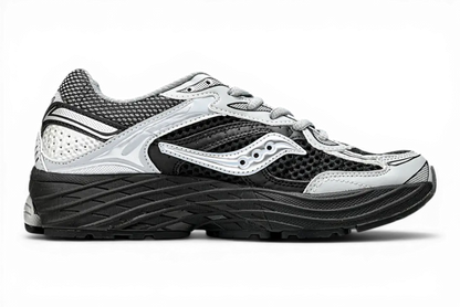 Saucony OG ProGrid Omni 9 Black Silver – Retro Runner Saucony