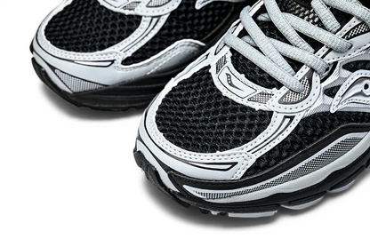 Saucony OG ProGrid Omni 9 Black Silver – Retro Runner Saucony