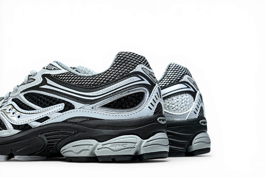 Saucony OG ProGrid Omni 9 Black Silver – Retro Runner Saucony