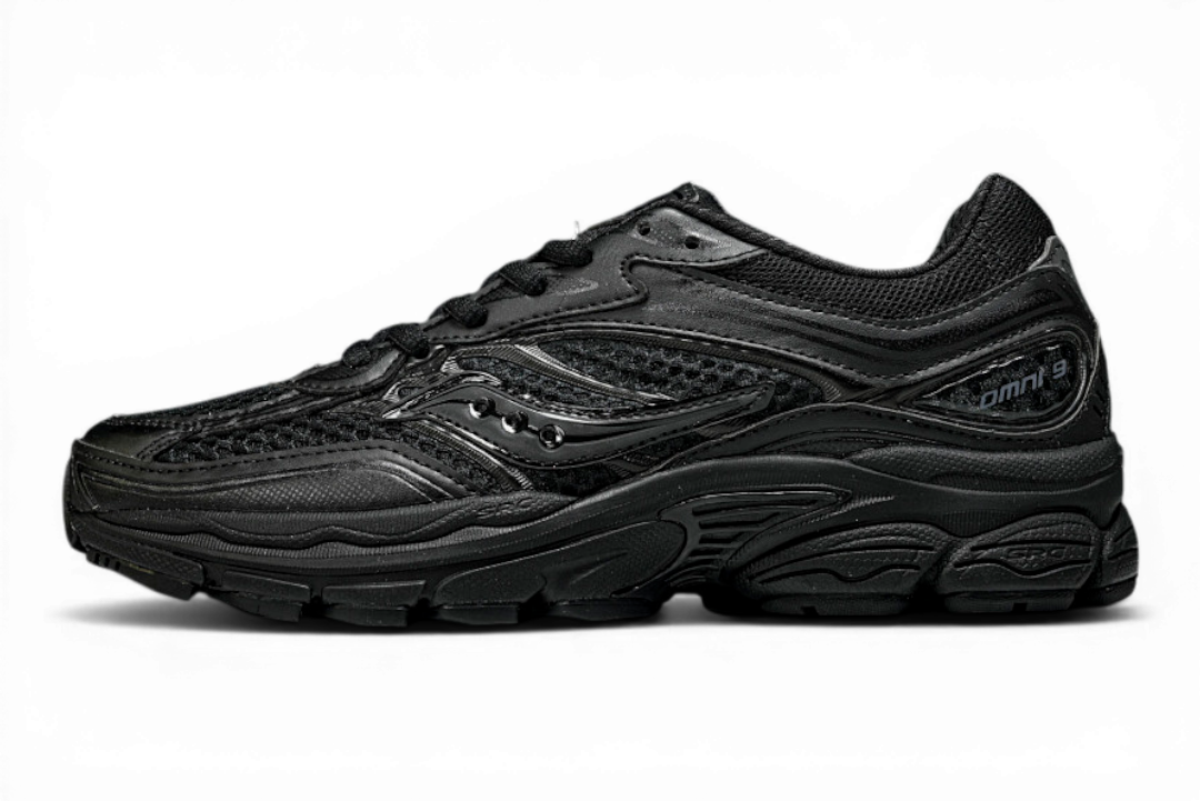 Saucony ProGrid Omni 9 Armor Black – Retro Runner Saucony