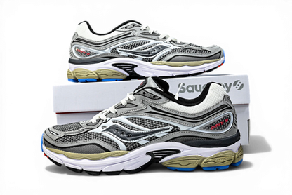 Saucony ProGrid Omni 9 Metallic Grey Silver – Sneaker Saucony