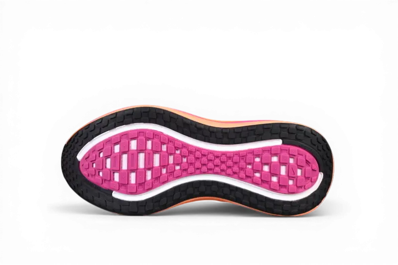 Vomero Plus Pink Orange White - RunningUpscale.com