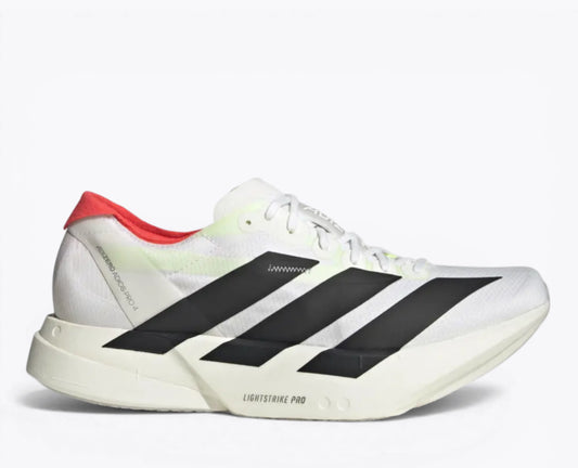 adidas Adizero Adios Pro 4 White Black Red Adidas