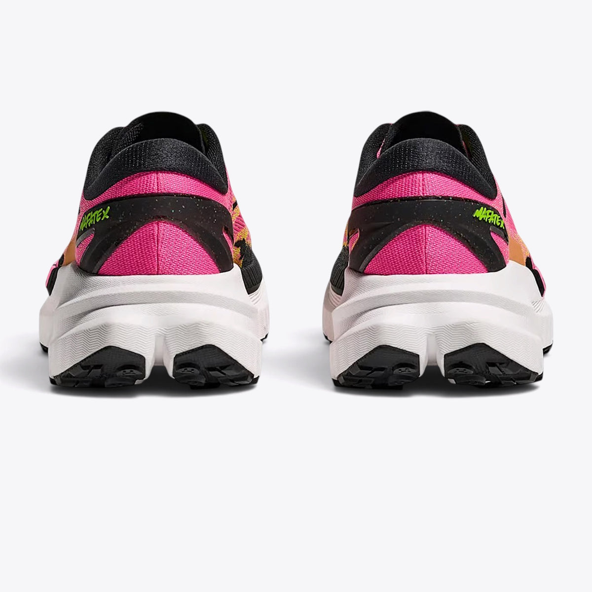 HOKA Mafate X Neon Citrus Neon Rose