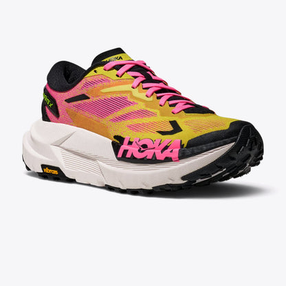 HOKA Mafate X Neon Citrus Neon Rose